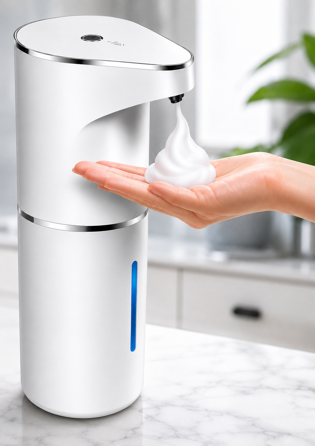 Dispensador Automático de Jabón Espumoso