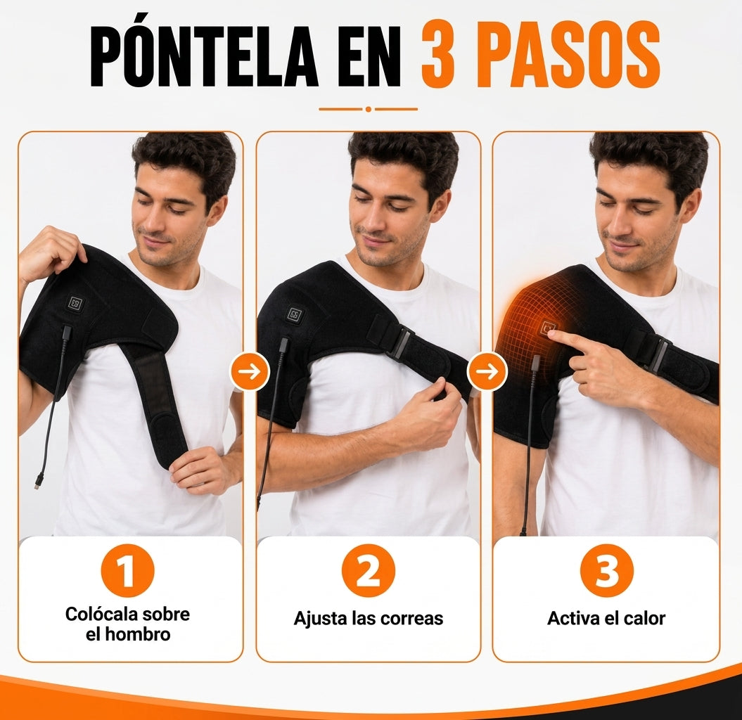 HOMBRERA TÉRMICA PRO CON CALOR TERAPÉUTICO