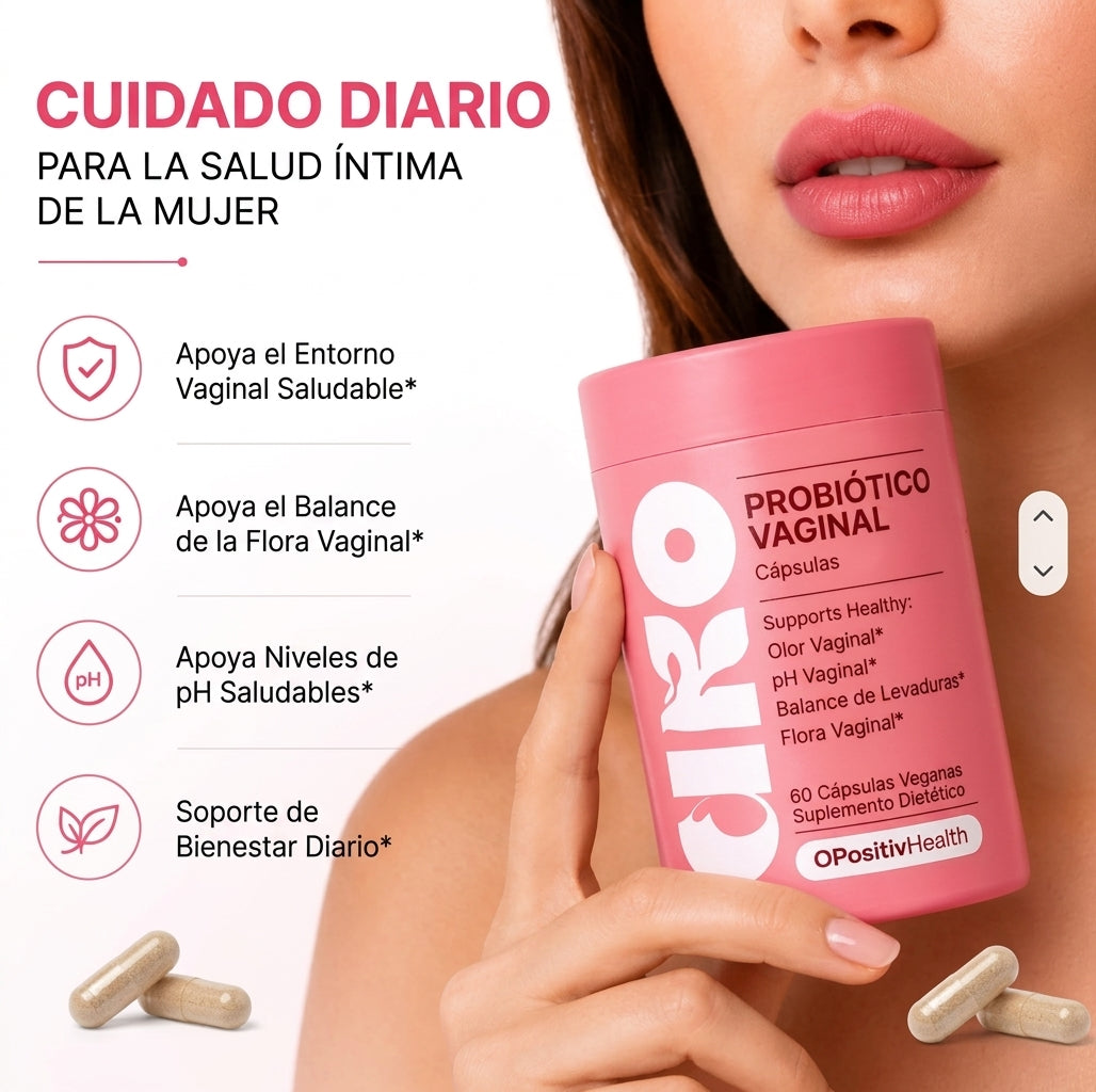URO - Probiótico Íntimo Femenino para el Equilibrio del pH, Flora y Control de Olor, con TRULY hidrata y suaviza la piel sensible tras el depilado o afeitado