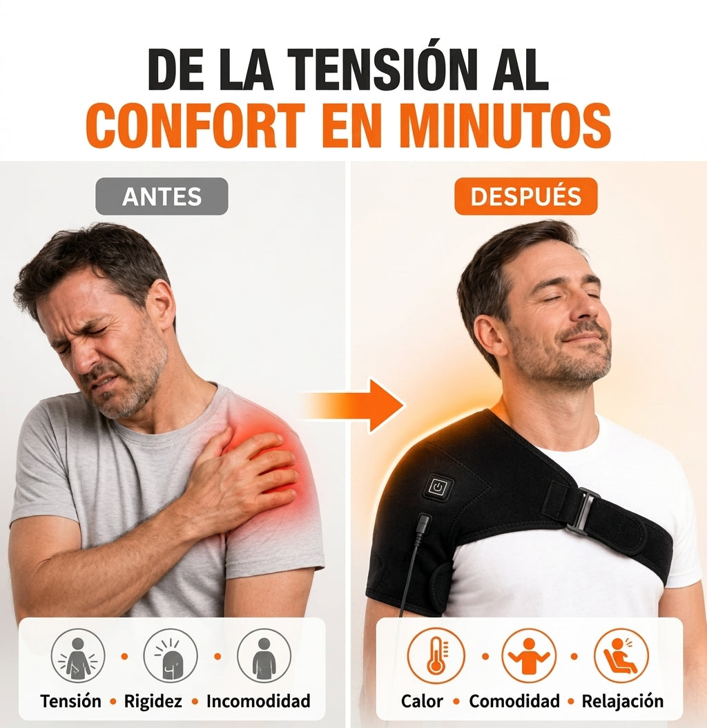 HOMBRERA TÉRMICA PRO CON CALOR TERAPÉUTICO